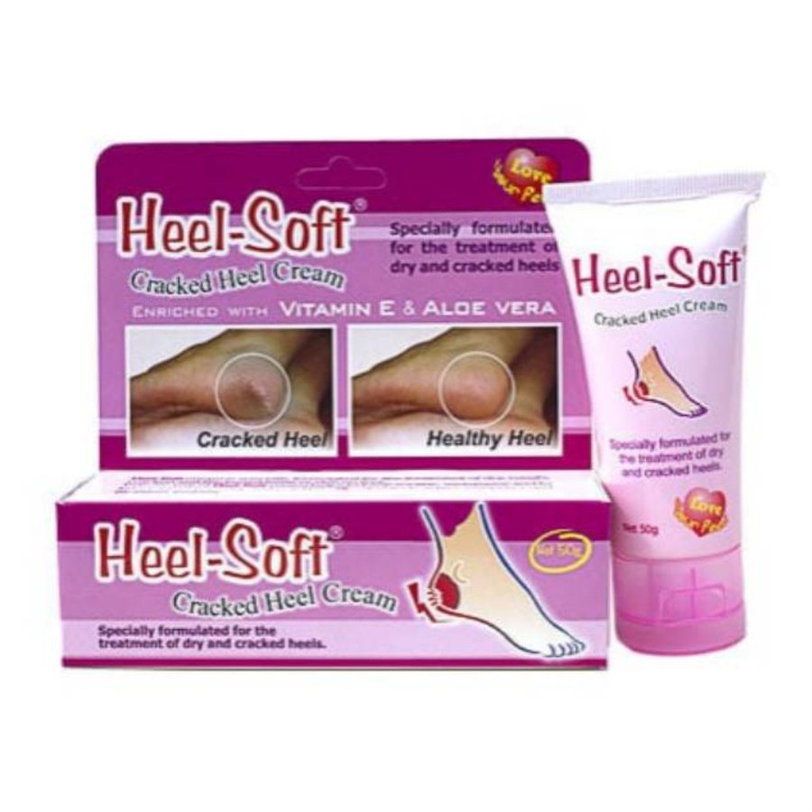 HEEL SOFT CRACKED HEEL CREAM 20 GR - Krim Untuk Kaki Tumit Kulit Pecah - Pecah Kering