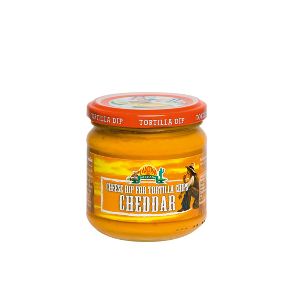 

Saus Salsa Cantina Mexicana Cheddar Chesse Dip 190 gr