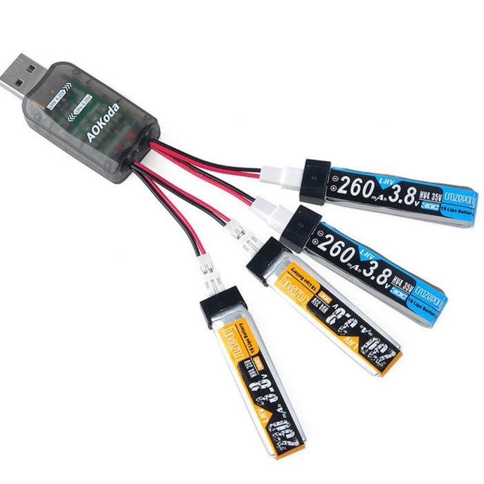 1 Pcs Berkualitas Tinggi Aokoda CX405 4CH Micro USB Charger untuk 1 S