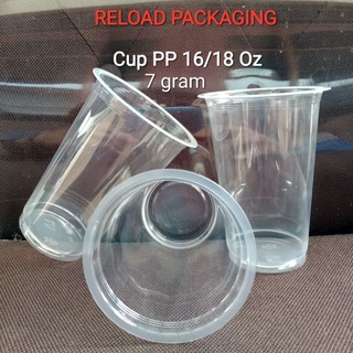 Jual Gelas Plastik Pp Oz Oz Plastic Cup Pp Oz Oz Jc P Natural Terbaru Ready Tanpa