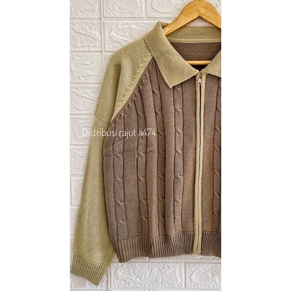 KENZY SWEATER RAJUT WANGKY CABLE WANITA