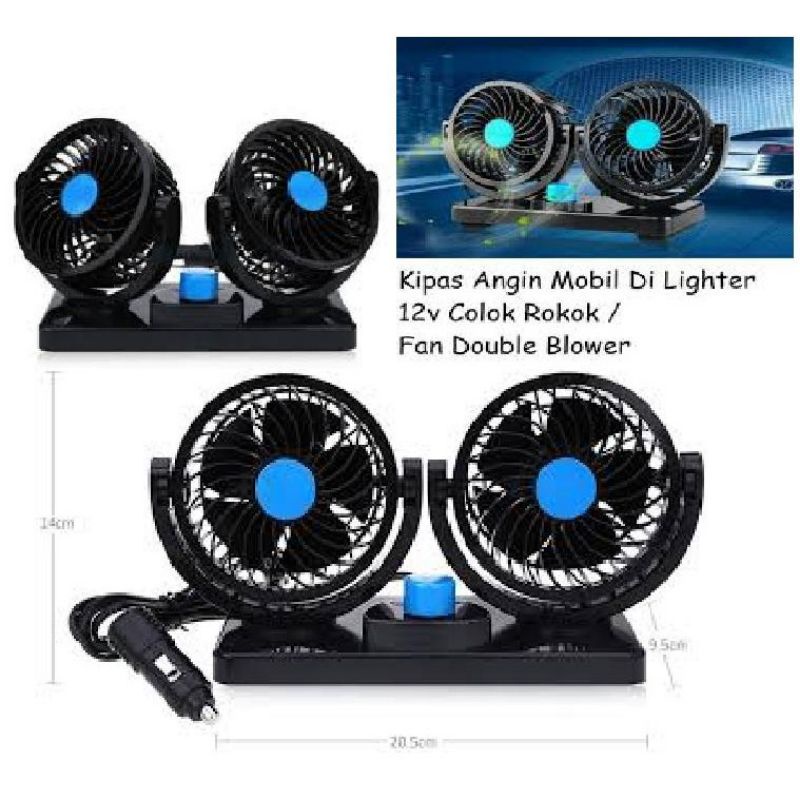 kipas angin mobil 12v