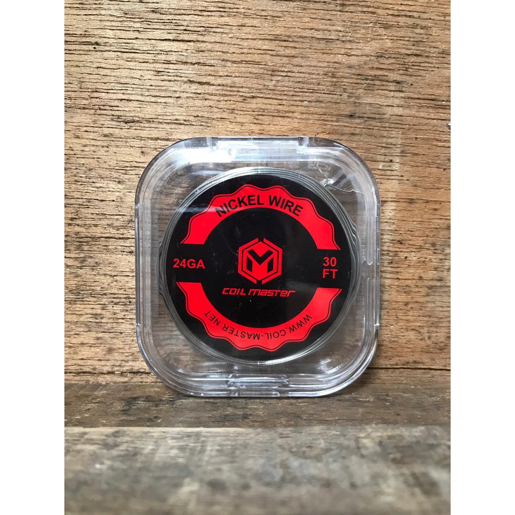 Coil Master Nickel wire 24 24ga 30ft KAWAT VAPE