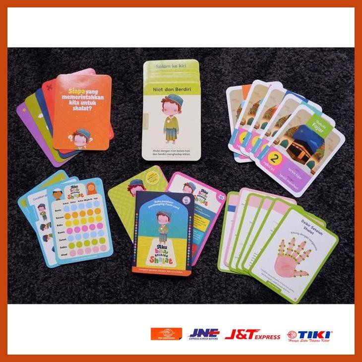 FLASH CARD AKU BISA BELAJAR SHALAT GERAKAN, BACAAN & CARA SHOLAT