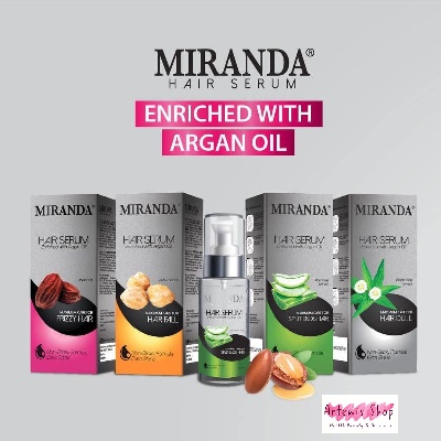 Miranda Hair Serum 100ML / Serum Rambut / Vitamin Rambut BPOM ORI