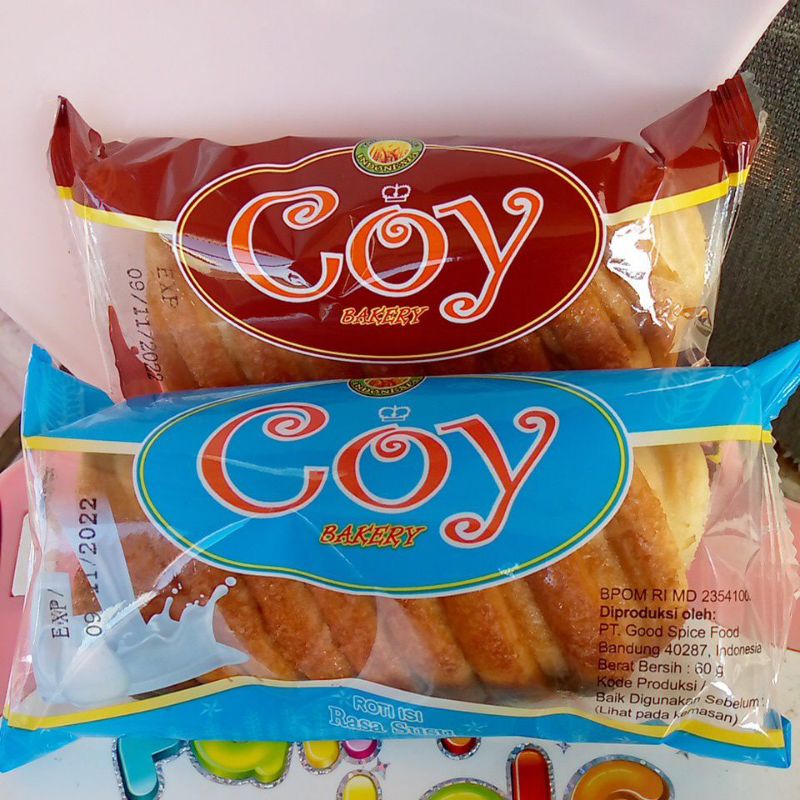 Jual Coy Roti Gulung Varian Rasa Susu Coklat Cokelat Baru Lumer Yang