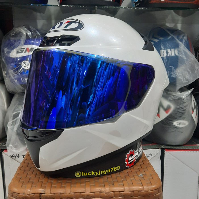 PALING MURAH VISOR KYT TT COURSE ORIGINAL KYT       visor kyt tt course iridium blue       IRIDIUM