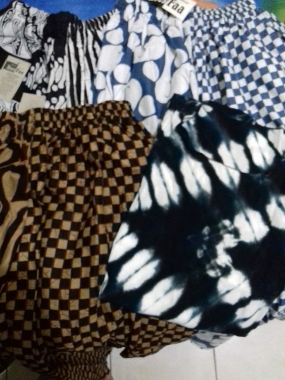 Kulot Aladin Seling Monochrome Batik Celana Kerja Kantoran Monokrom Bawahan Kondangan Kebaya Mono
