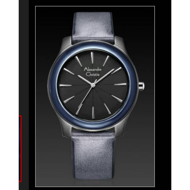 Jam Tangan Alexandre Christie Signature unisex pria wanita AC 8532MH navy