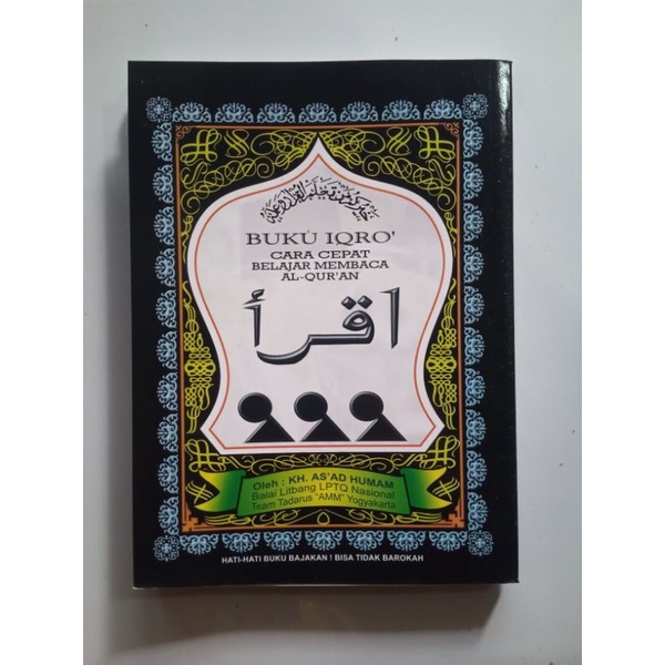 

Buku Iqro' 1-6 (اقرأ) Ukuran Besar