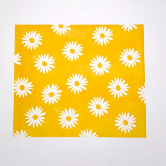 

Daisy Food Wrapping Paper - L | kertas tatakan| bungkus makanan - Orange