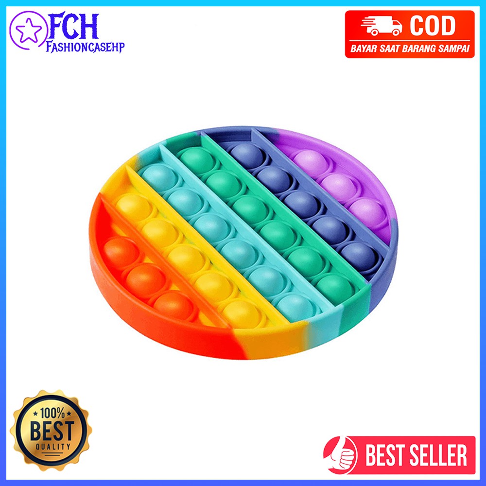 POP IT RAINBOW FIDGET RAINBOW MAINAN PUSH POP PENGHILANG STRES MAINAN BARU PRODUK VIRAL-4