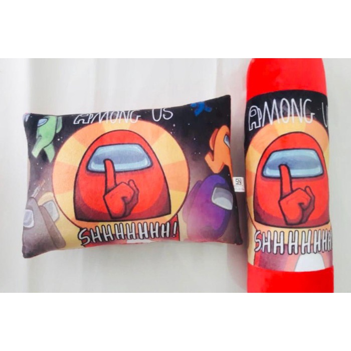 501R Bantal Guling Among Us Doll Game - Motif A Vr1G17282