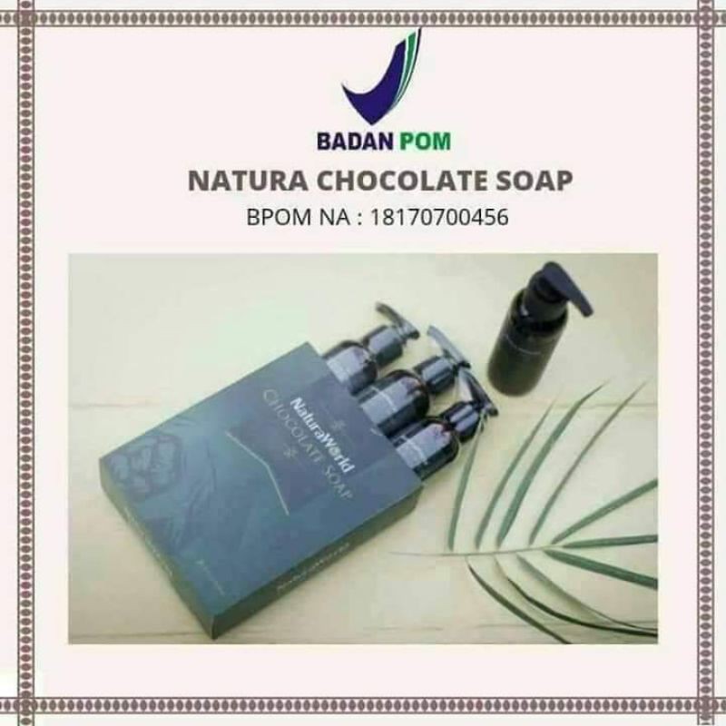 

Natura Chocolate soap 100% ORIGINAL