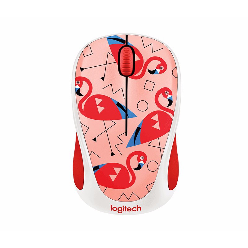 PROMO Logitech M238 Wireless Mouse (Flamingo) - Party Collection TERMURAH