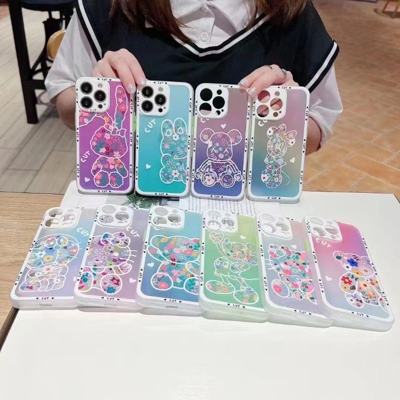 SOFTCASE CASE Teddy Bear OPPO A5S/A12 A3S A1K A15 A16 A16E A16K A36 A55 A74 A76 A95 A96 RENO 7 RENO 7Z TYPE LAIN UNTUK SAMSUNG REALME VIVO XIAOMI CEK DI DESKRIPSI PRODUK