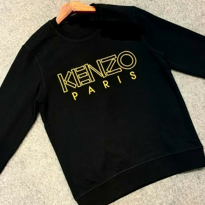 JAKET SWEATER KENZO PARIS FLEECE KATUN NON KUPLUK HS-75