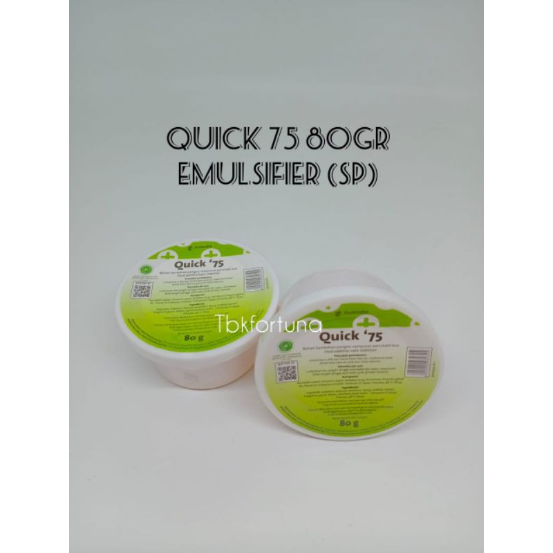 

Quick emulsifier (sp) 80gr