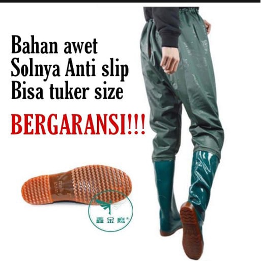 Sepatu sawah Sepatu petani Sepatu Karet Sepatu Boot Sepatu karet panjang Sepatu karet import Sepatu 