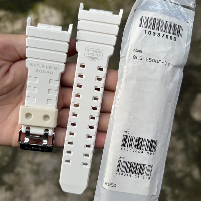 Strap tali jam tangan casio g-shock original GLS-5500P band GLS 5500P