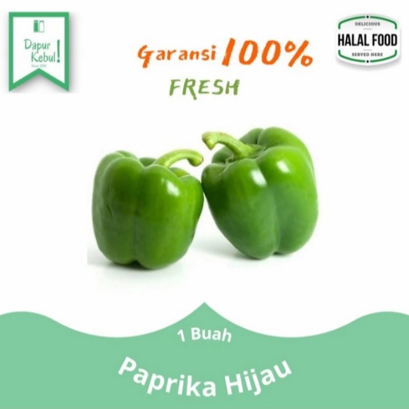 

paprika hijau merah