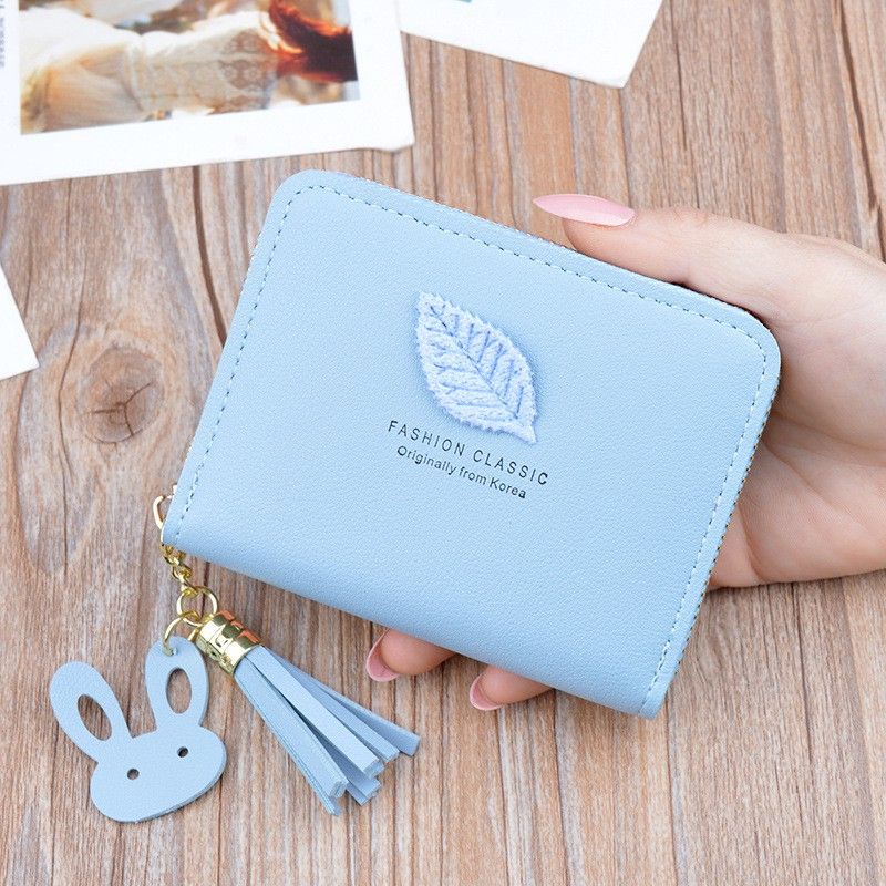 Bundara.id Do-1018 Korean style Dompet  mini Cantik daun import dompet wanita