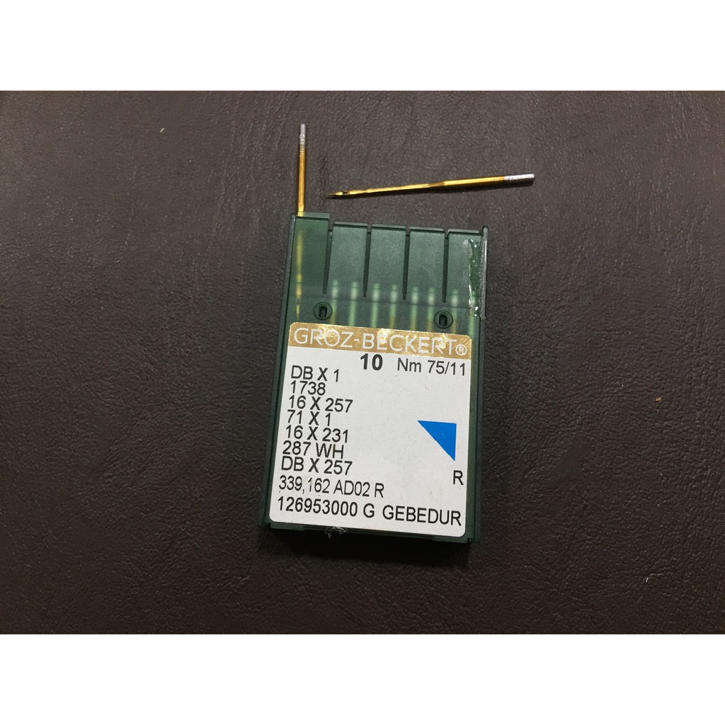 jarum DB x 1 GOLD TIP Groz Beckert mesin jahit industri high speed