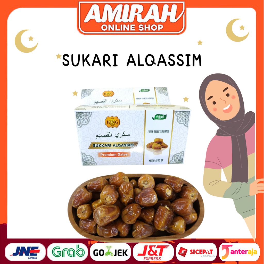 

KURMA SUKARI AL-QASSIM 500GR / KURMA BASAH SUKARI AL-QASSIM SYIFA