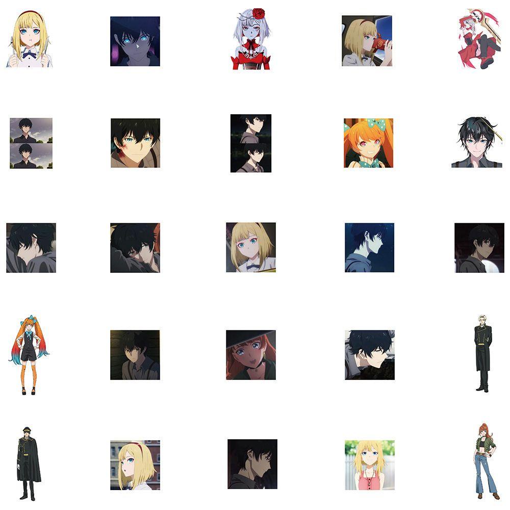 Lanfy Takt Op Destiny Decals Lucu Tahan Air Dekorasi Stiker Perekat Diri Koper Kartun Skateboard Graffiti Stiker