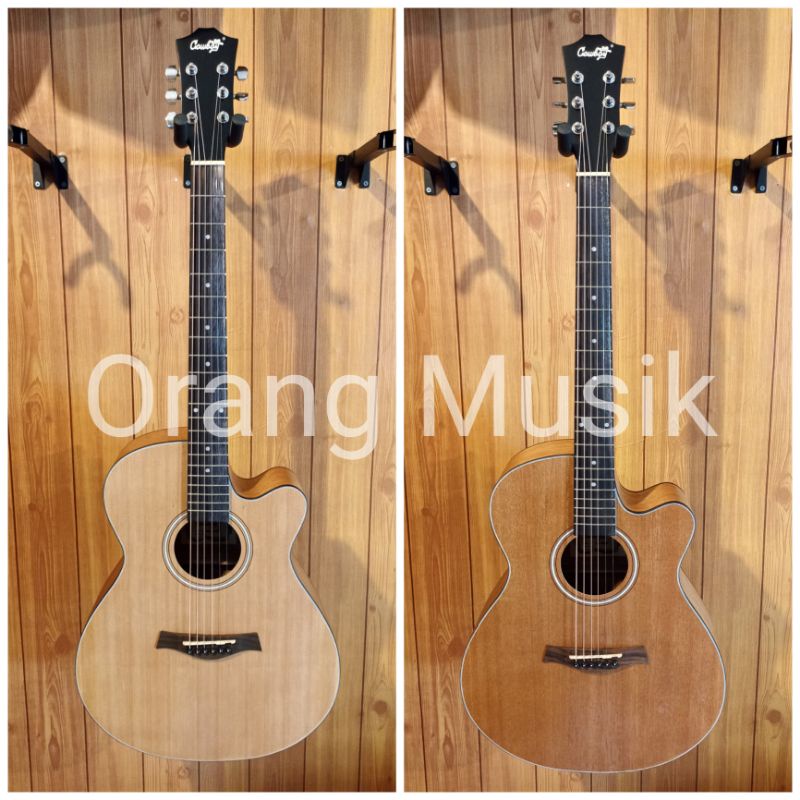 Gitar Original Cowboy GWC 235 NA/NS Import Bonus Softcase DLL - Gitar Akustik Cowboy