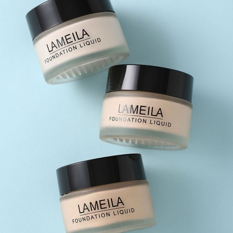 Medan Termurah (Lameila Cream Muscle) Jar Foundation Liquid Moisturizing Cream Muscle Lameila