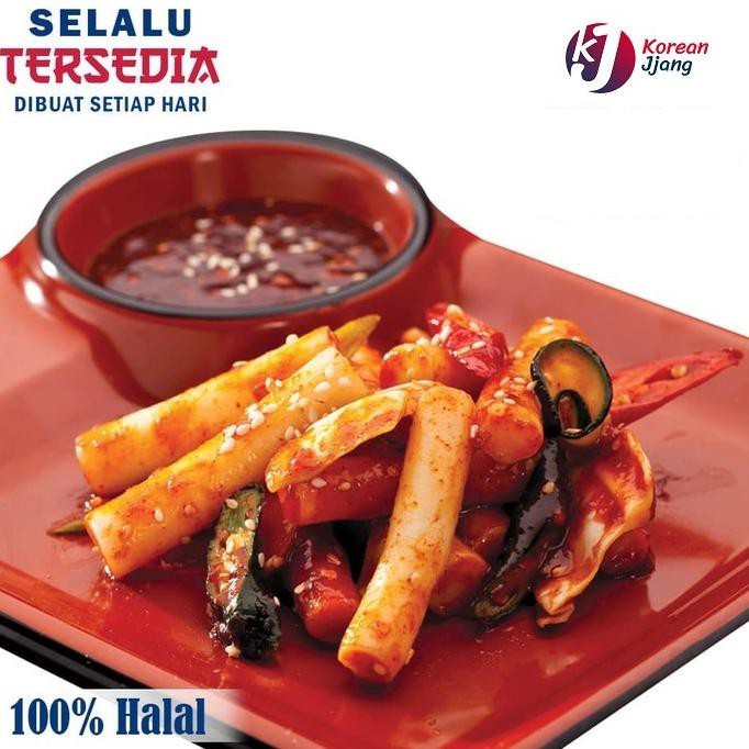 

TOKPOKI / TTEOKBOKKI 200Gr + SAUCE - PLAZA KOREA MAKANAN FRESH KOREA