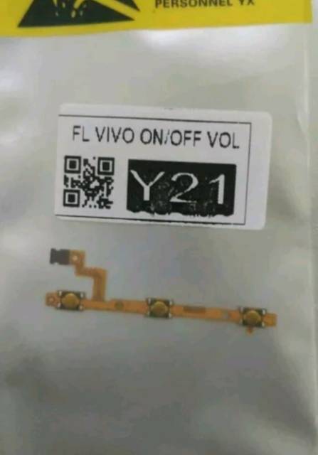 flexible on off volume Vivo Y21 flexibel fleksibel on of vol tombol power Original