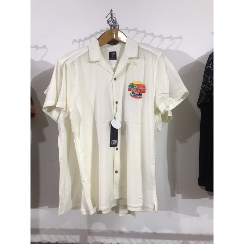kemeja casual FSbn / kemeja pantai / kemeja hawai