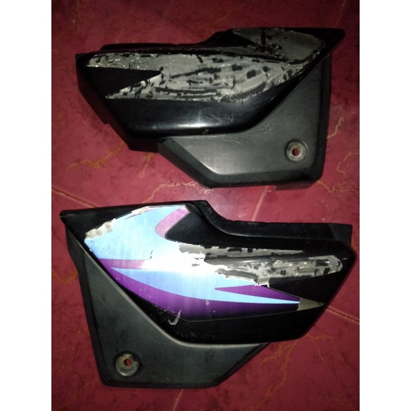 body cover tutup aki honda megapro lama hiu
