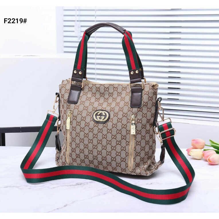 TAS BATAM-TAS IMPORT- Gucci GG Kanvas Vinnilia  Bag Kode F2219