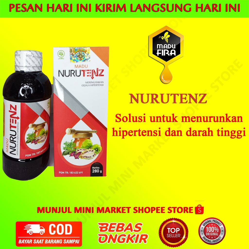 

Madu Nurutenz 100% Asli untuk hipertensi dan darah tinggi