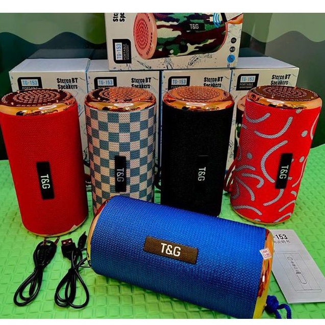 speaker bluetooth TG 153 portabel speaker by T&amp;G suara di jamin ngebass