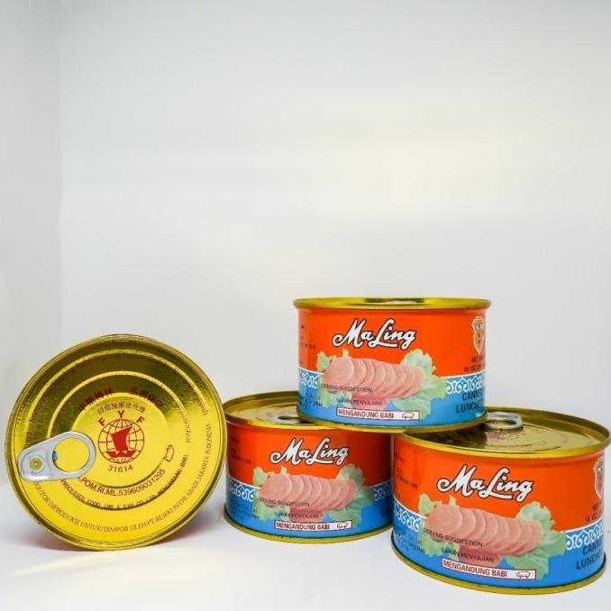 

vaargavaldian5678 Maling Pork Luncheon Meat Kaleng 397gr FYF (daging ham babi kaleng) TERLARIS TERPERCAYA ORIGINAL