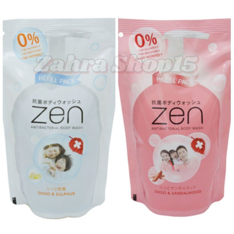 Zen Antibakterial Body Wash All Varian 400 ml