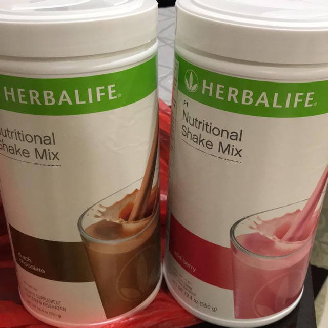 Herbalife F1 nutritional shake mix
