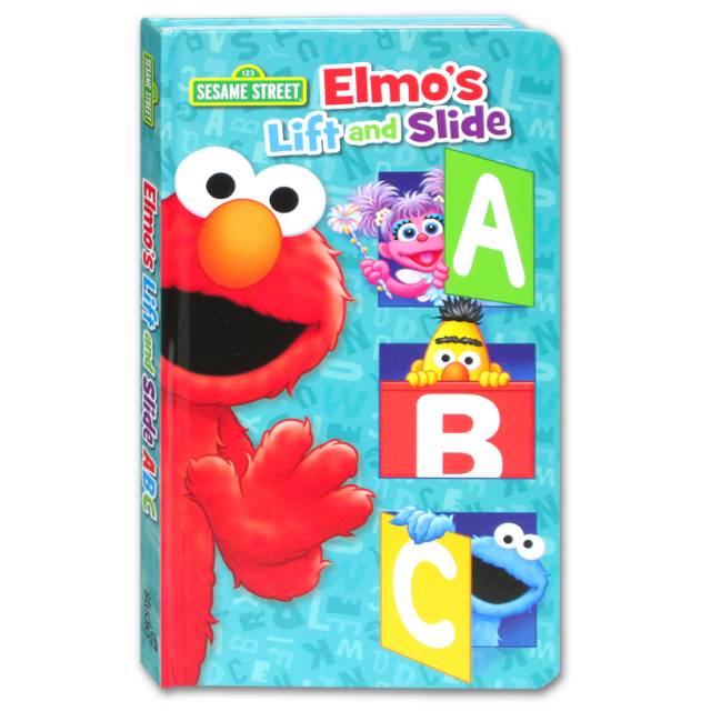 Sesame Street: Elmo's Lift and Slide ABC Board Book