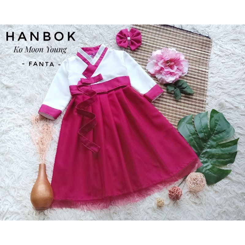 hanbok korea. hanbok anak lucu