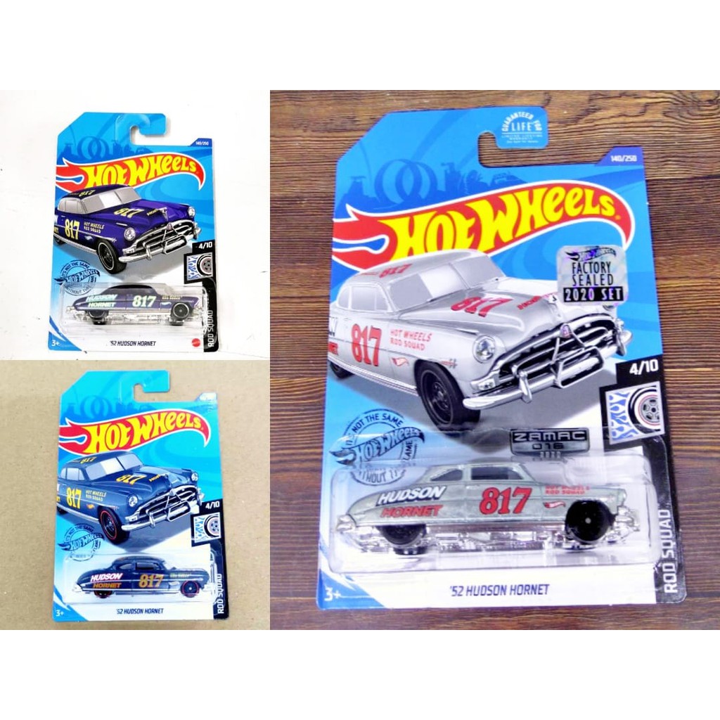 Diecast Hot Wheels 52 HUDSON HORNET HW Zamac Abu Ungu Hotwheels Mobil Mainan Anak