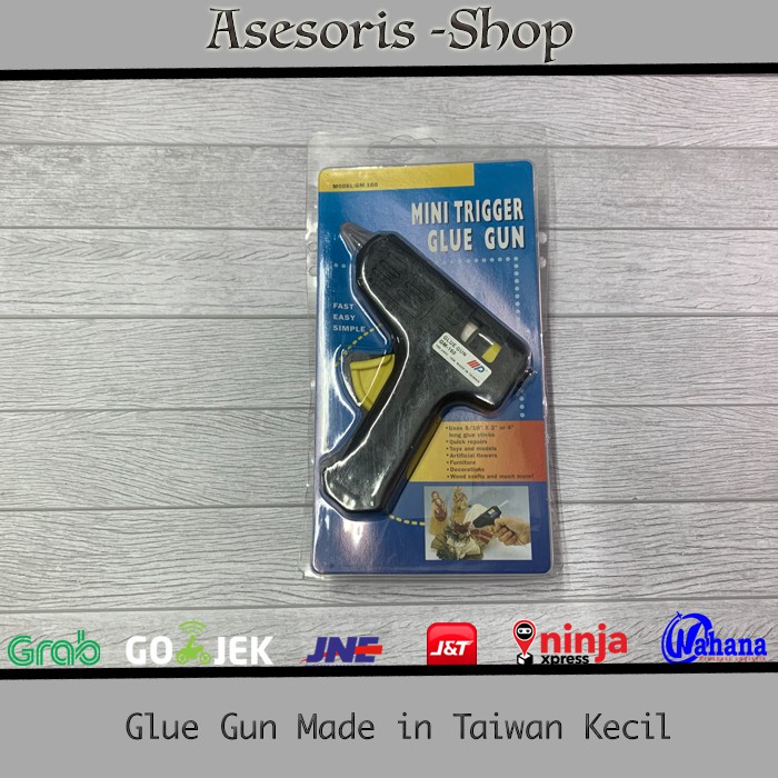 

Hot Melt Glue Gun GM-160 / Lem Tembak KECIL GM-160 made in Taiwan