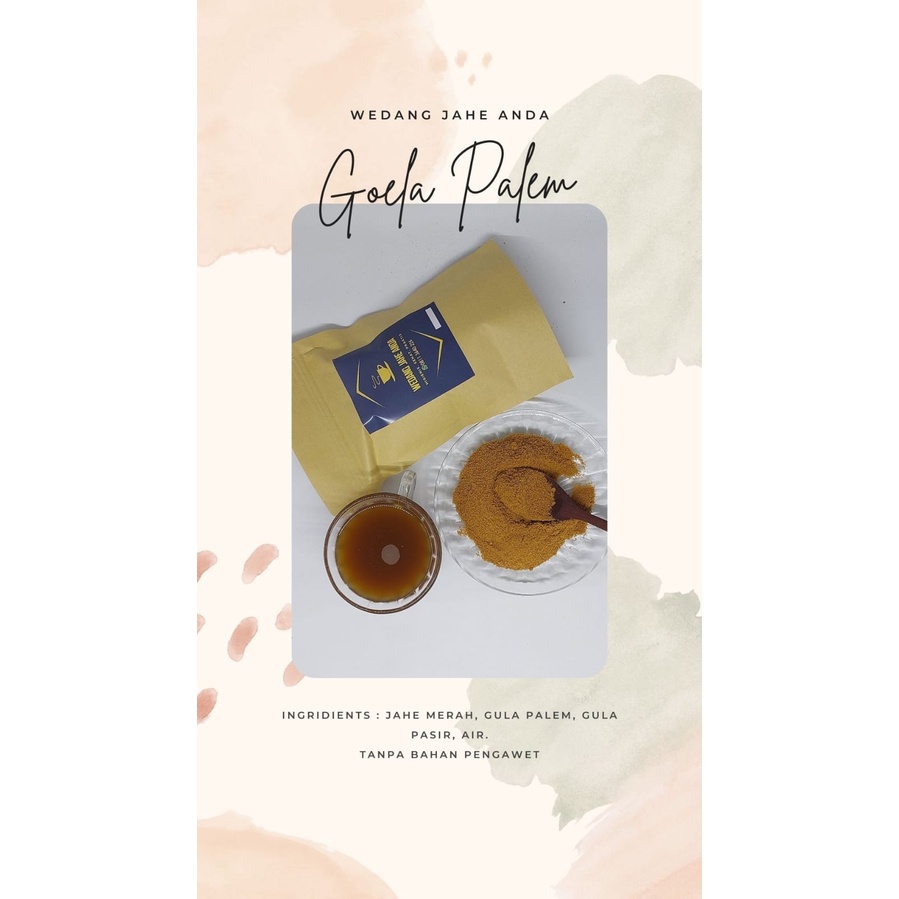 

Wedang Jahe ANDA Goela Palem 250gr