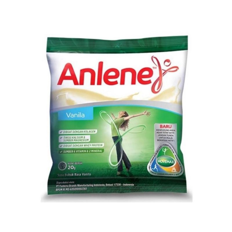 

anlene sachet vanila 20 gr