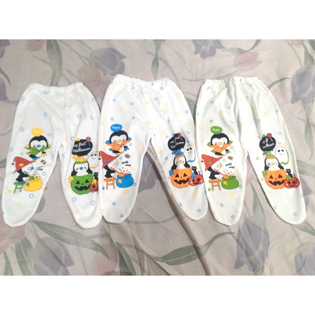 3 PCS Celana Tertutup Newborn/ Celana Bayi Katun tertutup / Celana bayi katun tebal