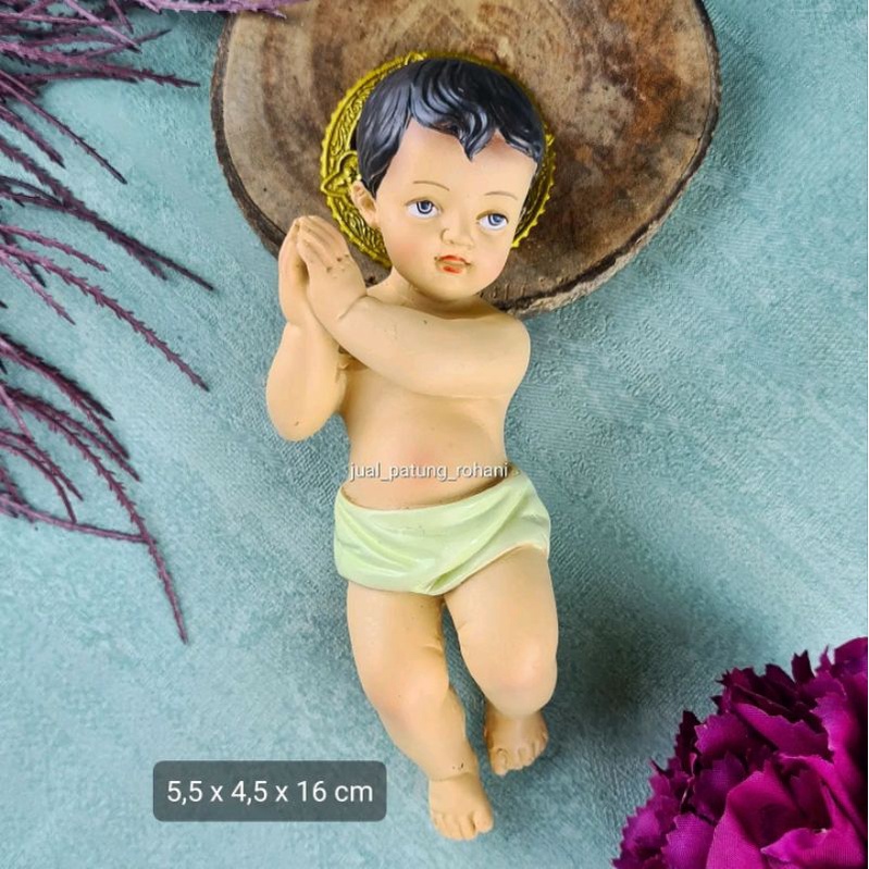 Patung bayi Yesus 16 cm