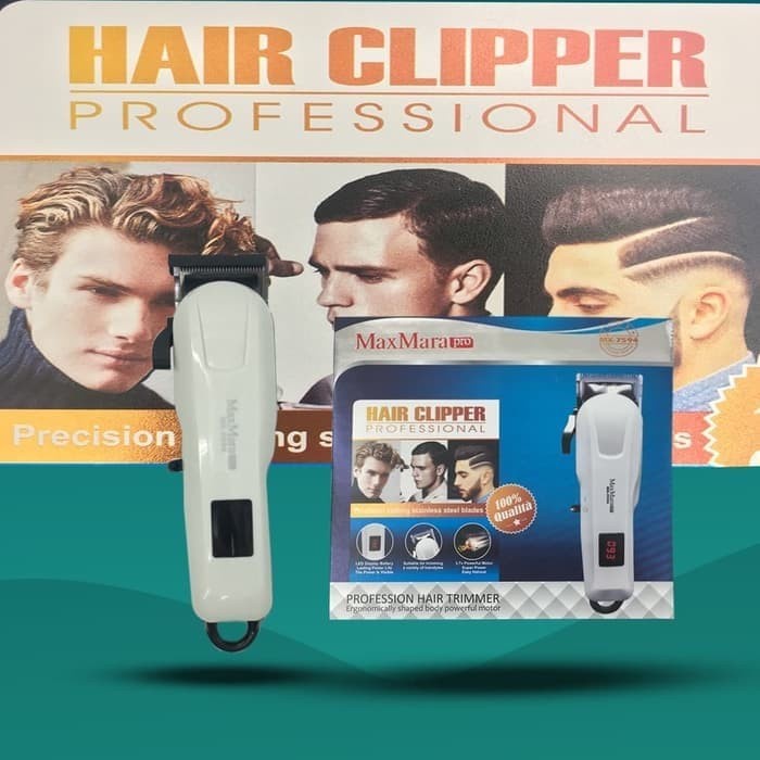Alat Cukur Rambut Profesional MaxMara mx 7594 - Hair Clipper Cordless